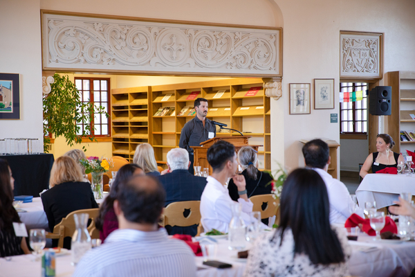Founder and CEO of Campfire Ranch and Western alumnus, Sam Degenhard, speaks.
